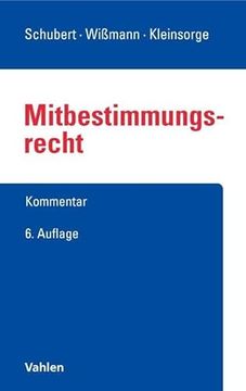 portada Mitbestimmungsrecht (en Alemán)