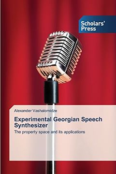 portada Experimental Georgian Speech Synthesizer