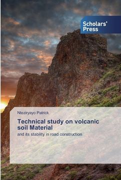 portada Technical study on volcanic soil Material (en Inglés)