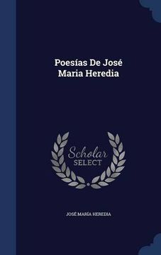 portada Poesías De José Maria Heredia