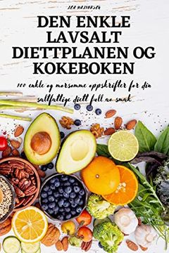 portada Den Enkle Lavsalt Diettplanen og Kokeboken (en Norwegian)