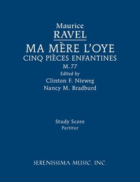 portada Ma mère l'oye, M.77: Study score (in English)