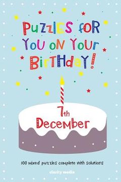 portada Puzzles for you on your Birthday - 7th December (en Inglés)