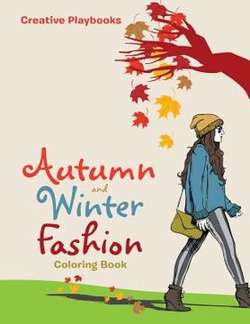 portada Autumn and Winter Fashion Coloring Book (en Inglés)