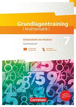 portada Fundamente der Mathematik 7. Schuljahr Gymnasium. Grundlagentraining - Arbeitsheft mit Medien und Lösungen (in German)
