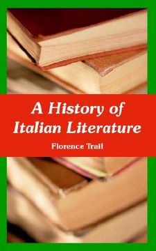 portada a history of italian literature (en Inglés)
