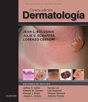 portada Bolognia Dermatologia: 4ª Edicion (2 Volumenes)