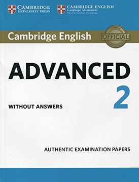 portada Cambridge English Advanced 2 Student's Book Without Answers: Authentic Examination Papers (Cae Practice Tests) (in English)