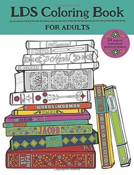 portada Lds Coloring Book for Adults (in English)