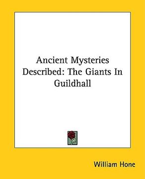 portada ancient mysteries described: the giants in guildhall
