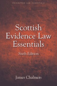 portada Scottish Evidence law Essentials (Edinburgh law Essentials) (in English)