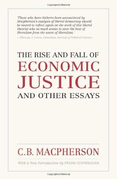 portada The Rise and Fall of Economic Justice and Other Essays, Reissue (Wynford Project) 