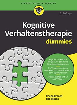 portada Kognitive Verhaltenstherapie für Dummies (en Alemán)