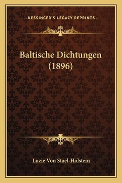 portada Baltische Dichtungen (1896) (in German)