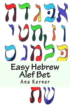 portada Easy Hebrew Alef Bet: And Basic Reader (en Inglés)