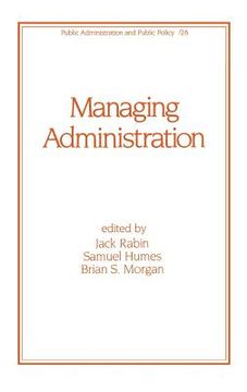 portada managing administration (en Inglés)