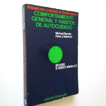 portada Programas Para la Enseñanza del Deficiente Mental. 1. Comportamie n