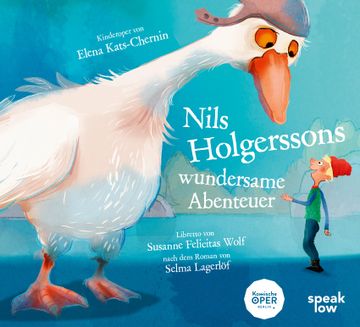 portada Nils Holgerssons Wundersame Abenteuer (en Alemán)