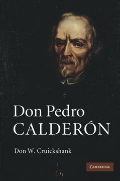portada Don Pedro Calderón Paperback (en Inglés)