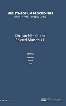 portada Gallium Nitride and Related Materials ii (Mrs Proceedings) (en Inglés)