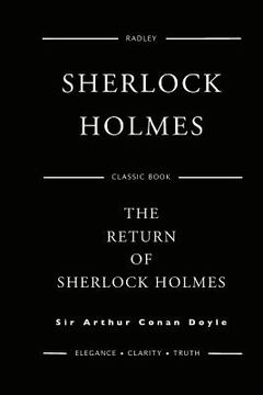 portada The Return Of Sherlock Holmes (en Inglés)