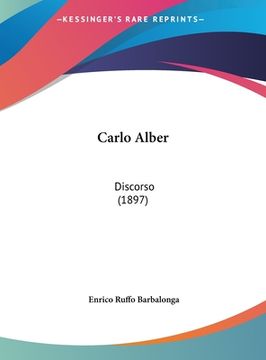 portada Carlo Alber: Discorso (1897) (in Italian)