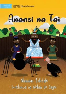 portada Anansi and Vulture - Anansi na Tai (en Swahili)