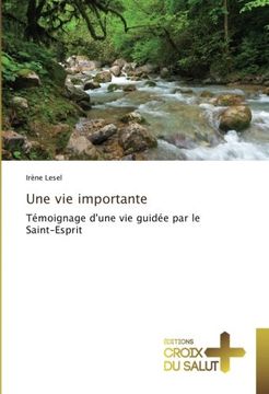 portada Une vie importante: Témoignage d'une vie guidée par le Saint-Esprit (French Edition)