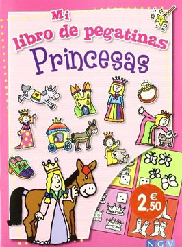 portada princesas (mi libro de pegatinas)