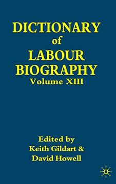 portada Dictionary of Labour Biography (en Inglés)