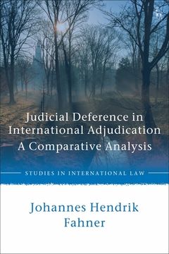 portada Judicial Deference in International Adjudication: A Comparative Analysis