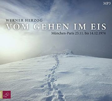 portada Vom Gehen im Eis: München-Paris 23. 11. -14. 12. 1974 (in German)