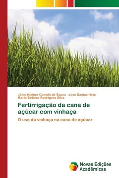 portada Fertirrigação da cana de açúcar com vinhaça: O uso da vinhaça na cana de açúcar (Paperback) (in Portuguese)