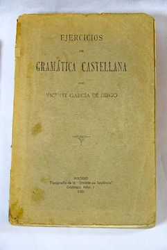 portada Ejercicios de Gramatica castellana