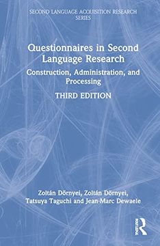 portada Questionnaires in Second Language Research: Construction, Administration, and Processing (Second Language Acquisition Research Series) 
