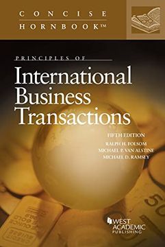 portada Principles of International Business Transactions (Concise Hornbook Series) (in English)