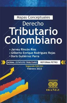 portada DERECHO TRIBUTARIO COLOMBIANO MAPAS CONCEPTUALES
