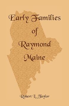 portada early families of raymond, maine (en Inglés)