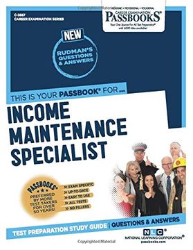portada Income Maintenance Specialist 