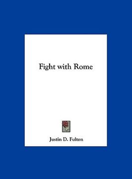 portada fight with rome (en Inglés)
