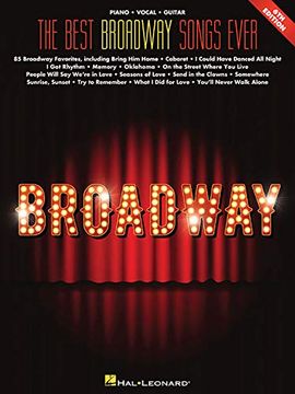 portada The Best Broadway Songs Ever (Best Ever) (en Inglés)