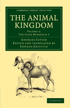 portada The Animal Kingdom 16 Volume Set: The Animal Kingdom: Volume 4, the Class Mammalia 4 Paperback (Cambridge Library Collection - Zoology) (en Inglés)