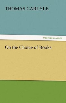 portada on the choice of books (en Inglés)