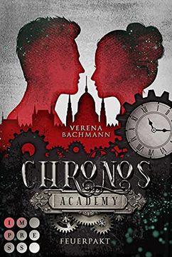 portada Chronos Academy 2: Feuerpakt: Gefühlvolle Romantasy für Fans von Fesselnden Academy-Büchern (2) (en Alemán)