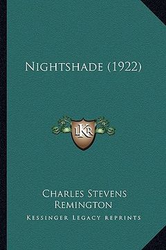 portada nightshade (1922) (in English)