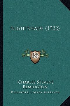 portada nightshade (1922) (en Inglés)