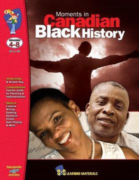 portada Moments in Canadian Black History (en Inglés)