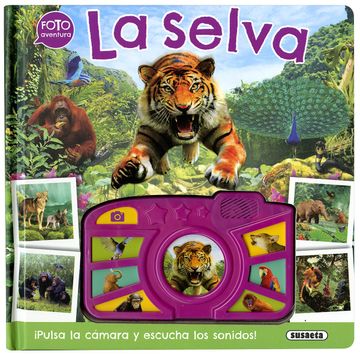 portada Fotoaventura. La Selva (8 Sonidos) (a Partir de 3 Años)