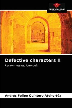 portada Defective characters II (en Inglés)