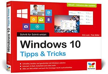 portada Windows 10: Schritt für Schritt Erklärt. Alles auf Einen Blick, Komplett in Farbe. Aktuell Inkl. April 2018 Update. (en Alemán)